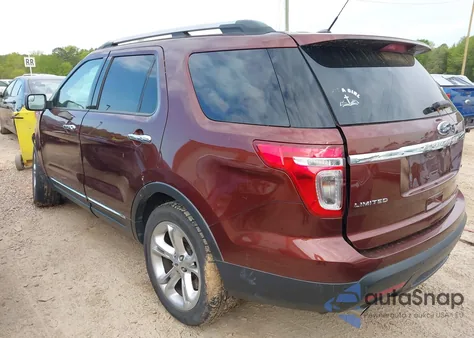 2015 Ford Explorer Limited z USA, uszkodzony, nr VIN 1FM5K7F90FGC11368